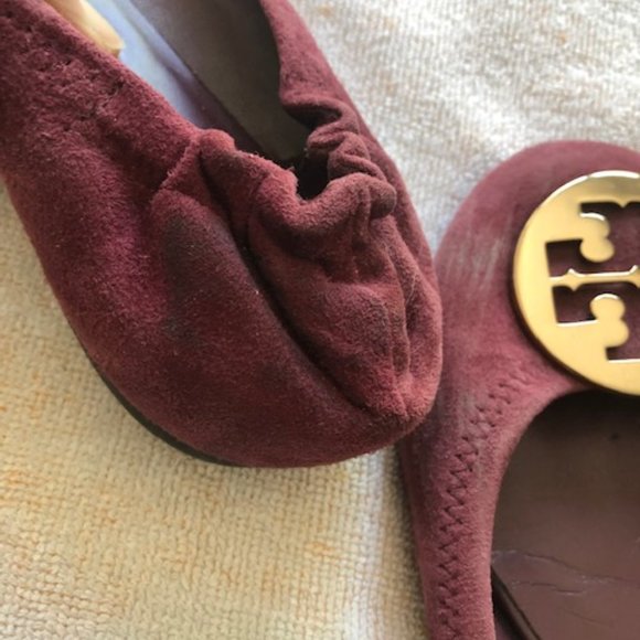 Tory Burch Reva Suede Flats - Picture 5 of 5